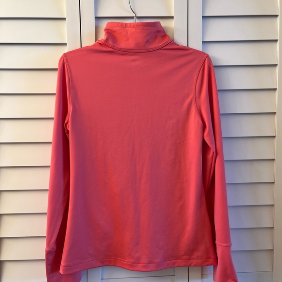 Zella Pink Yoga Running Jacket Full Zip Ruched front Women's Size M. - Picture 4 of 8